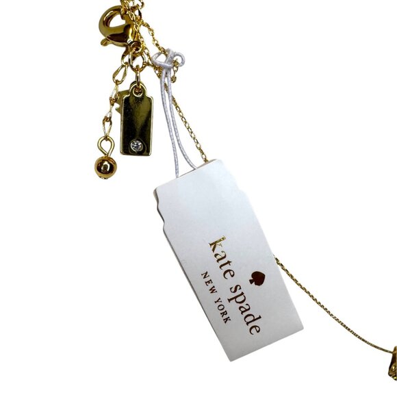 Kate Spade New York Picnic Perfect Pavé Bee pendant necklace (NWT) - Picture 3 of 3